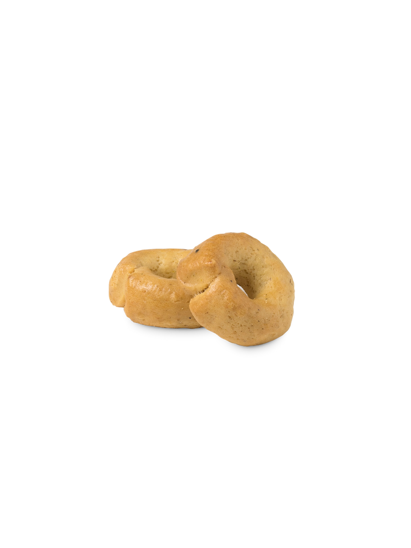Tarallini mit Speck und Provola