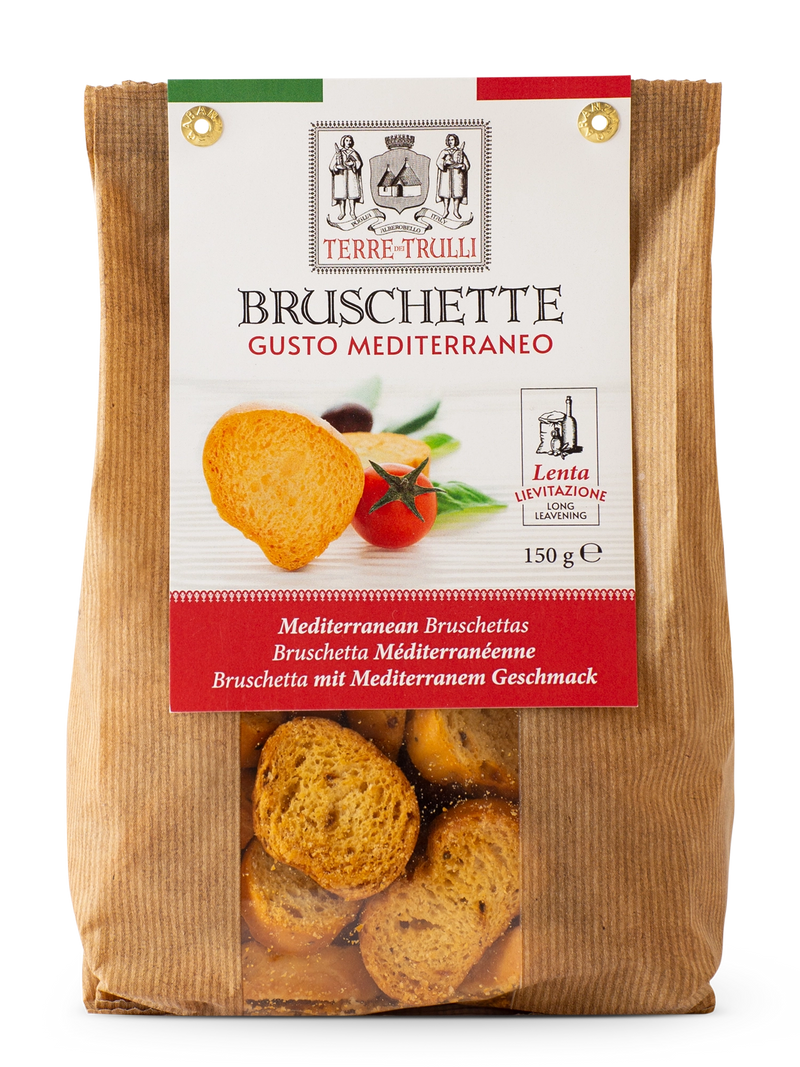 Bruschetta mit mediterranem Geschmack