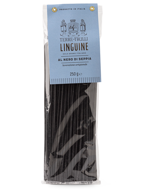 Linguine mit Tintenfischtinte