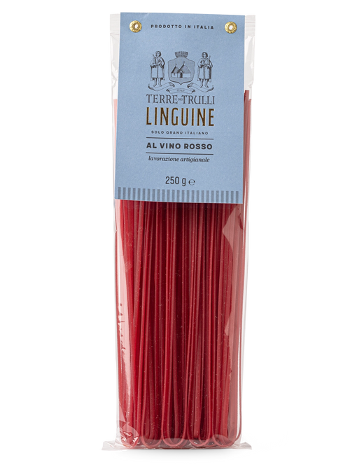 Linguine mit Rotwein