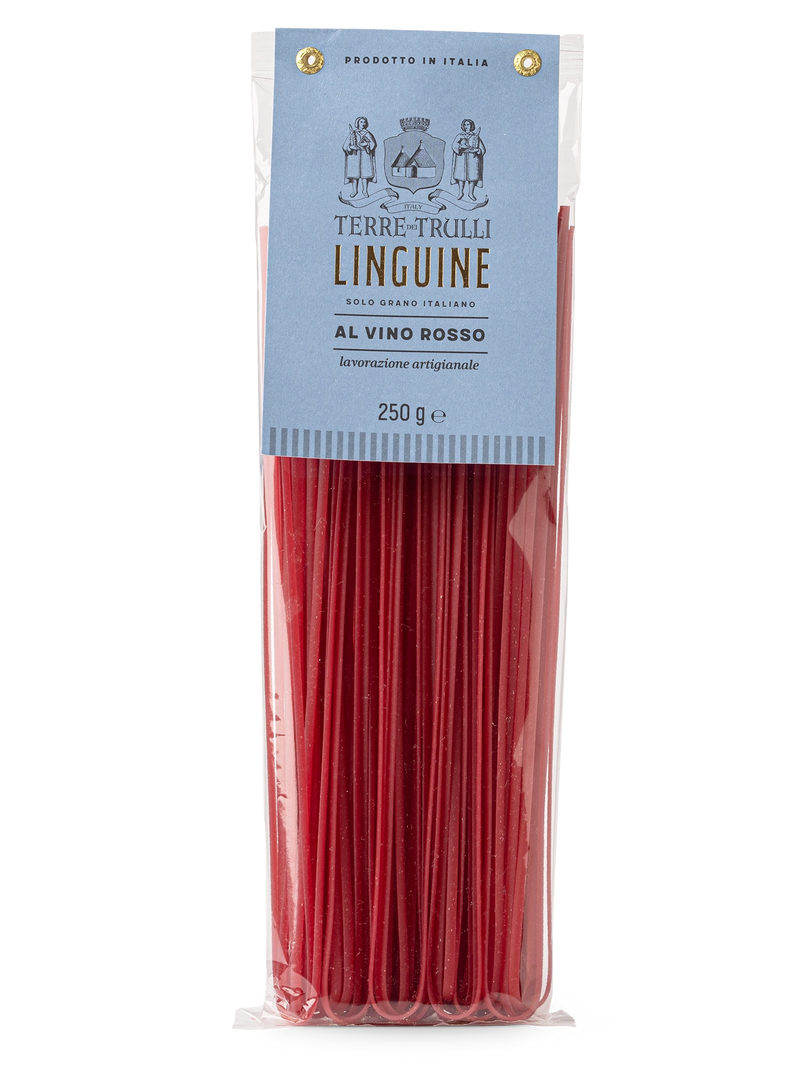 Linguine mit Rotwein