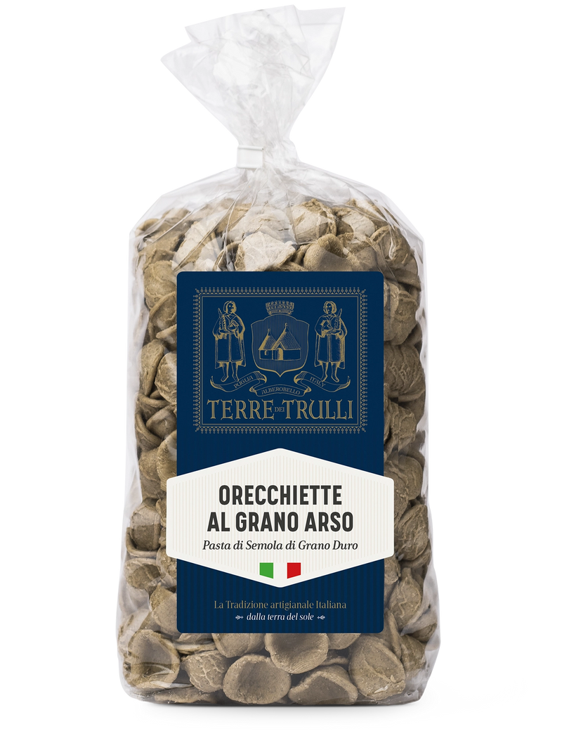 Orecchiette mit gebranntem Weizen