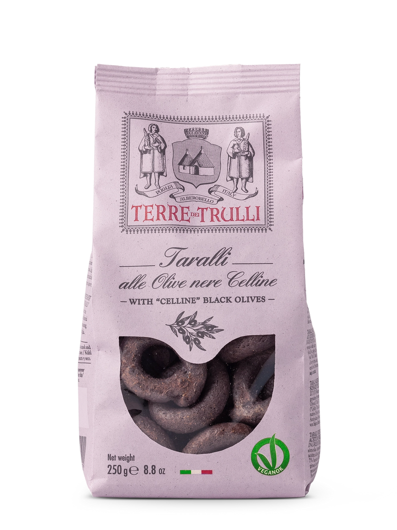 Taralli alle Olive Nere Celline