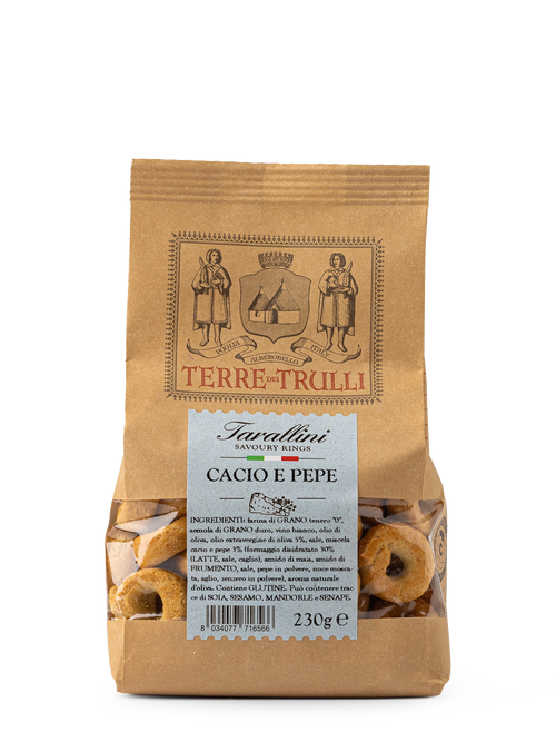 Käse-Pfeffer-Tarallini