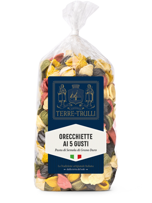 Orecchiette with 5 Flavors